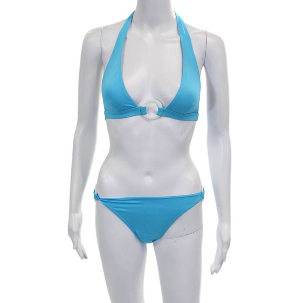 Kiwi Saint-Tropez Women Two-Piece Bikini Blue Swimwear Size 1